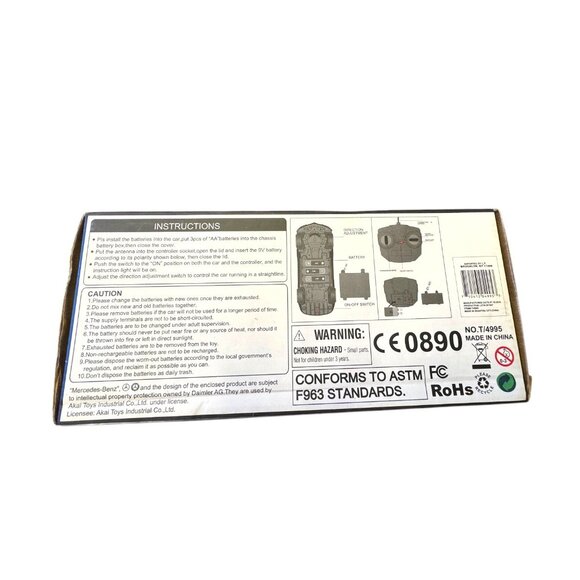 Mercedes-Benz SLR 722 S 1:24 Scale Full Function Radio Control Car NIB - Picture 3 of 8